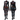 Black Widow Cosplay Bodysuit Costume Marvel Rivals for Adult Kid Meucos