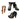 Genshin Impact Navia Caspar Girl Cosplay Boots Women Shoes Meucos