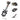 Kingdom Hearts III The Caribbean The Wheel of Fate Keyblade Cosplay Prop Meucos